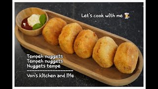 Indonesian tempeh recipe  Tempeh nugget tempe nuggets  Nugget tempe  VK99 tempeh [upl. by Inaffit]