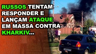 Russos tentam revidar ataques em território russo lançando ataques em massa contra Ucrânia [upl. by Carlee]