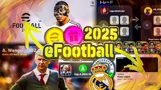 eFootball 2025 Update  😍🔥Official Release Date Edit Mode Master League  Manager amp New Changes 🤩 [upl. by Devy]