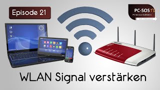 WLAN Reichweite amp Leistung verbessern  PC SOS TV [upl. by Dorcy]