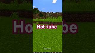 ONOFF Hot tub🔥 minecraft minecrafttutorial shorts [upl. by Gorman]