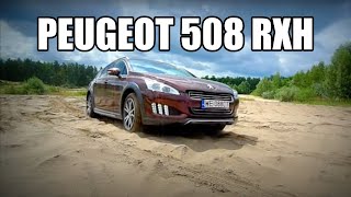 Peugeot 508 RXH HYbrid4 – AWD Hybrid ENG – Test Drive and Review [upl. by Aylad]