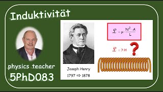 Physik 5PhD083 Induktivität einer Spule [upl. by Anitac]