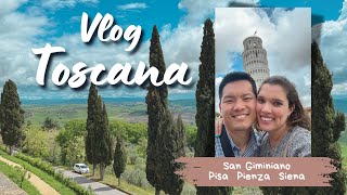 Roteiro para 2 dias na Toscana  Pisa San Giminiano Pienza e Siena com preços Vlog Itália [upl. by Malkah]