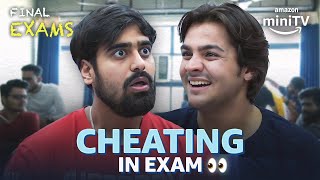 Ashish Chanchlani Cheating In Exams Like A Pro 😎  Final Exams  Amazon miniTV [upl. by Einberger456]