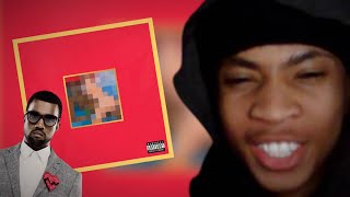 THIS is why Kanyes a GOAT  drrippyjuice reacts to My Beautiful Dark Twisted Fantasy by Kanye West [upl. by Lana857]