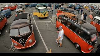 Barndoor VW Bus heaven at 2023 OCTO in Long Beach CA [upl. by Ahtreb]