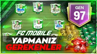 FC MOBILE OYNAYAN HERKESÄ°N YAPMASI GEREKENLER Ã‡OK Ã–NEMLÄ° TAKTÄ°KLER [upl. by Ylloh]