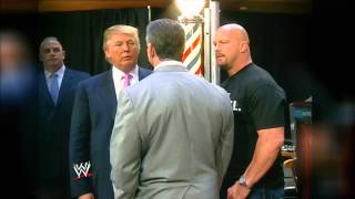 A special look at 2013 WWE Hall of Fame Inductee Donald Trump Raw Feb 25 2013 [upl. by Retswerb]