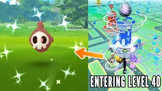 First Shiny Gen 3 Hunting  Going level 40 Pokemon go New shiny [upl. by Avitzur889]