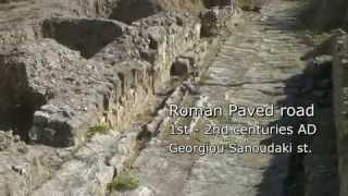 Hersonissos Crete  Roman archaeological sites ancient [upl. by Eiramac]