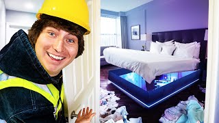 i asked youtubers if i can clean their room [upl. by Brooks]