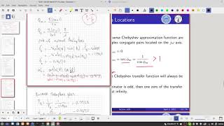 Filter Design  Lecture 03  Inverse Chebyshev Normalized Transfer Function  in Khmer [upl. by Ikim155]