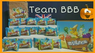 New STIKEEZ 2017 Fruit and Veg Lidl Collectors bag and Album Exclusive On the Farm surprise bag [upl. by Owades]