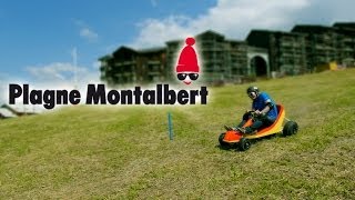 Nouveau Dévalkart  Plagne Montalbert  Mountain Karting [upl. by Apicella790]