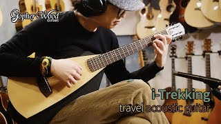 Gopherwood iTrekking Travel acoustic guitar DEMO Wonmi Sound [upl. by Earlene]