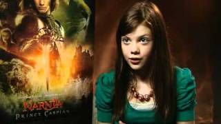 Georgie Henley Interview [upl. by Yeliah]