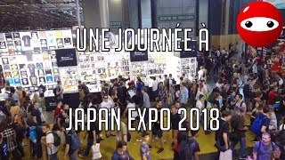 JAPAN EXPO 2018 Une journée au salon résumée en 4 minutes  musique goodies  Mangas [upl. by Dihaz]