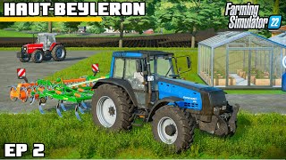 SEMI AUTONOMOUS WORKERS  Farming Simulator 22  HautBeyleron  Episode 2 [upl. by Atneuqal220]