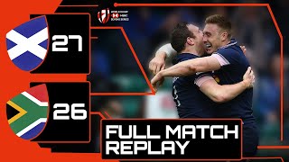 Scotlands FIRST sevens trophy  2016 London World Rugby Sevens Series Final [upl. by Niveek]