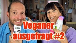 Veganer ausgefragt 2  Medikamente Ethik CheatDay Kosmetik VEGAN [upl. by Herminia]