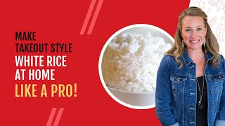 How to Cook Takeout White Rice with Erin Chase [upl. by Rue]