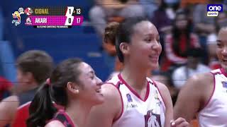 Faith Nisperos unloads in Set 2  2023 PVL AllFilipino Conference [upl. by Perpetua]