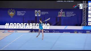 🥇Vladislava Urazova  Floor Final  Russian Cup 2021 [upl. by Enilesor]