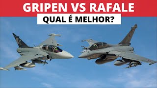 COMPARAÇÃO GRIPEN E VS RAFALE [upl. by Renee]