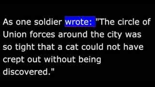 American History  Part 105  Lincoln  Grant Takes Vicksburg [upl. by Malcolm]