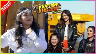 Kanika Mann Takes Entry In Haryanvi Style  Khatron Ke Khiladi 12 [upl. by Oirromed]