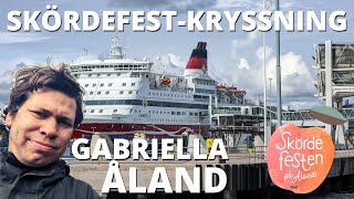 Skördefestkryssning med Gabriella till Mariehamn  Viking Line 4K [upl. by Salmon184]