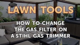 How to Change the Gas Filter on a Stihl Gas Trimmer [upl. by Nimrak]