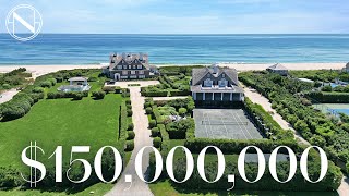 Inside a 150 Million Oceanfront Estate in Southampton New York [upl. by Puri]