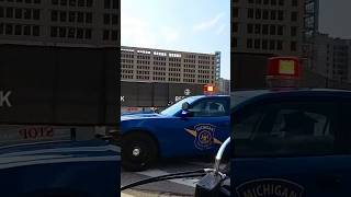 Making Detroit great again🔥🤣Michigan State Police🫡Bates St [upl. by Navad390]