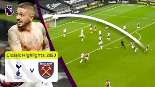 Spurs 33 West Ham  LATE HAMMERS COMBACK amp LANZINI STUNNER Premier League Highlights [upl. by Areit]