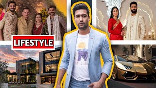 VICKY KAUSHAL LIFESTYLE 2024 Biography Family Net worth Wife Education Career [upl. by Wylie828]