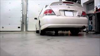 2004 Mitsubishi Lancer Ralliart Magnaflow Exhaust Part 14814  AnthonyJ350 [upl. by Latoniah905]