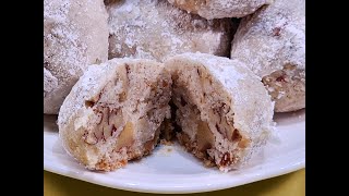 pecan snowball cookies step by step tutorial [upl. by Essirehs262]