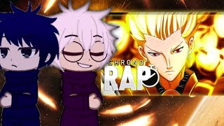 GOJO E SEUS ALUNOS REAGINDO AO RAP DO Gilgamesh Fate  O REI DOS HERÓIS  ChronoRap [upl. by Pry510]