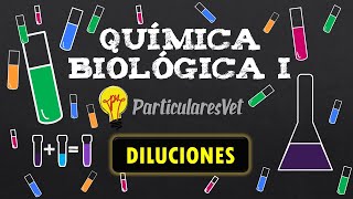 📋DILUCIONES y CÁLCULO DE CONCENTRACIÓN 📌Diluciones Seriadas  Química General [upl. by Anitirhc]