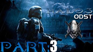 Holding out  Halo 3 ODST legendary Part 3 [upl. by Pinebrook125]