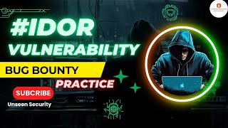 Practice on IDOR Vulnerability  Finding a Bug  Live bug bounty  IDOR Poc  Unseen Security LIVE [upl. by Emarej956]