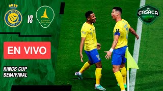 🚨 AL NASSR vs AL KHALEEJ EN VIVO 🔥 CRISTIANO RONALDO TITULAR  KINGS CUP  SEMIFINAL [upl. by Ellemac]