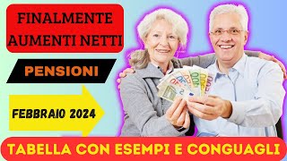 RIFORMA IRPEF Pensioni di Febbraio 2024 con Importi Netti Scopri gli Aumenti Arretrati [upl. by Schnorr]