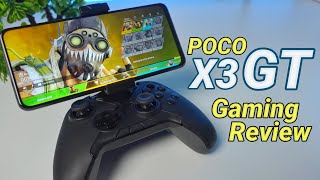 POCO X3 GT Gaming Review  9 GAMES TESTED [upl. by Tolley]