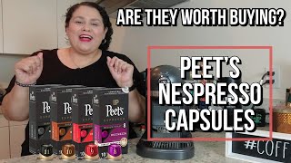 Peets Nespresso Capsules  Which One Taste Best  Amazon Prime Deal [upl. by Aivatnohs]