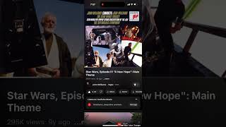 Star Wars  John Williams  Star Wars Episode IV A New Hope  Main Theme Low Pitch [upl. by Naesal]