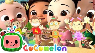 Five Little Monkeys Jumping on the Bed  CoComelon  Nursery Rhymes and Songs for Kids [upl. by Narra]