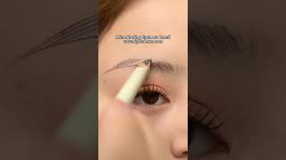 Microblading Eyebrow Pencil 🌺 lightsbettercom eyebrowpencil eyebrowshaping beautytips eyebrows [upl. by Ellevehs]